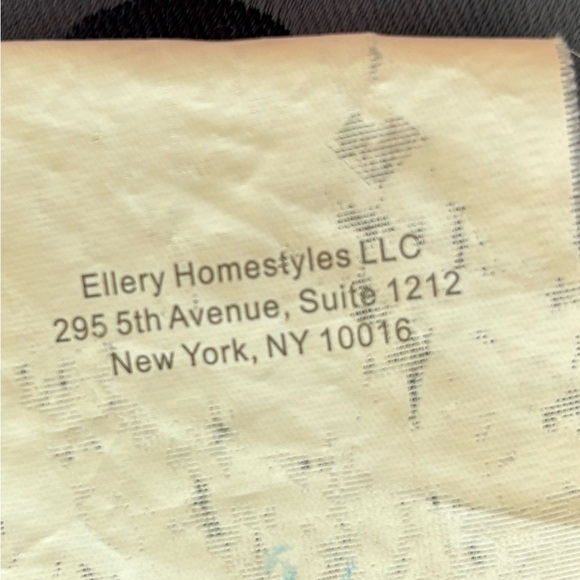 Navy Polka Dot Window Valances, set of 3 - Picture 6 of 6